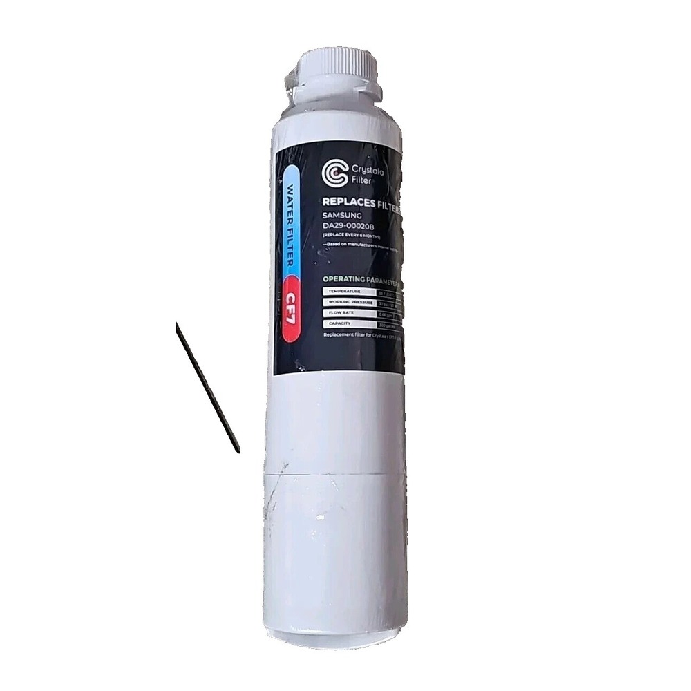 Crystala Filter DA29-00020B Refrigerator Water‎ Filter CF7 Samsung Replacement